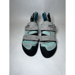 SCARPA Origin Rock Climbing Shoes Women’s Size 5 1/2 Teal Outdoors Made In Italy